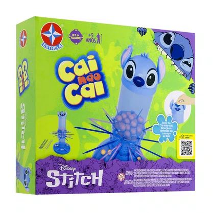 Jogo Cai Não Cai Stitch