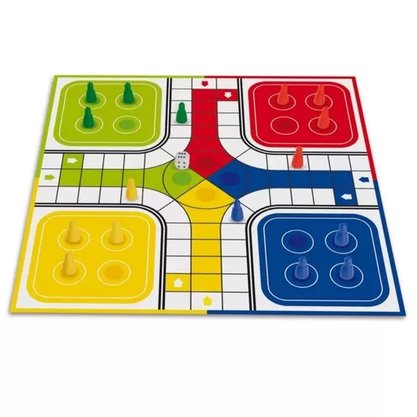Jogo Dama Ludo Dois Tabuleiros