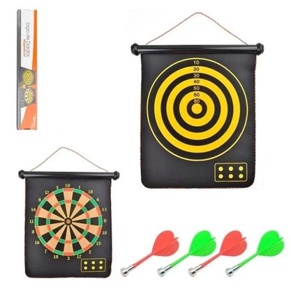 Jogo De Dardos Magnéticos 6 Peças 48cm