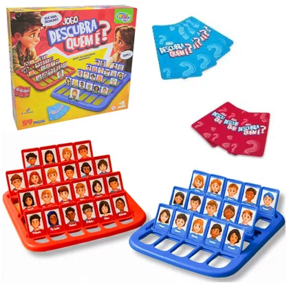 Jogo Descubra Quem 59 Peças