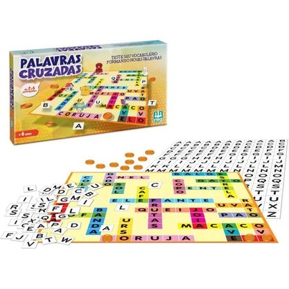 Jogo Palavras Cruzadas Nig Brinquedos