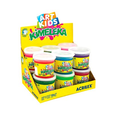 Slime Kimeleka Colorida E Divertida Acrilex 180g