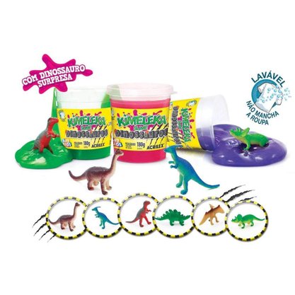 Slime Kimeleka Dinossauro 180g