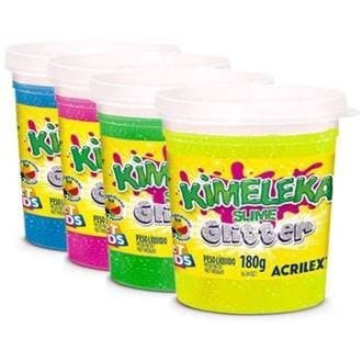 Slime Kimeleka Glitter 180g Acrilex