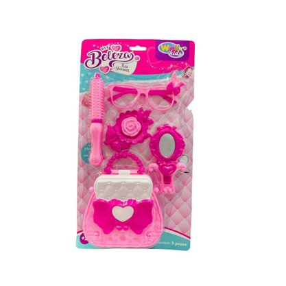 Kit Beleza Infantil Miss Glamour 5 Peças