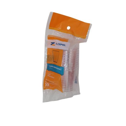 Kit 10 Unidades Copo Brigadeiro Plástico 25ml