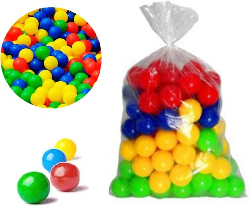 Kit Com 100 Bolinhas Coloridas
