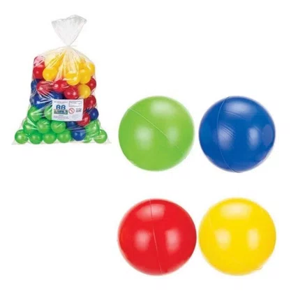 Kit Com 100 Bolinhas Coloridas