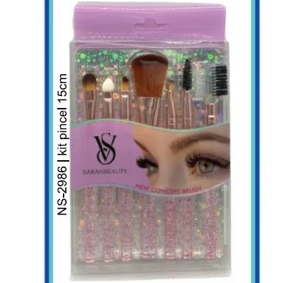Kit De Pincéis Com 7 Peças