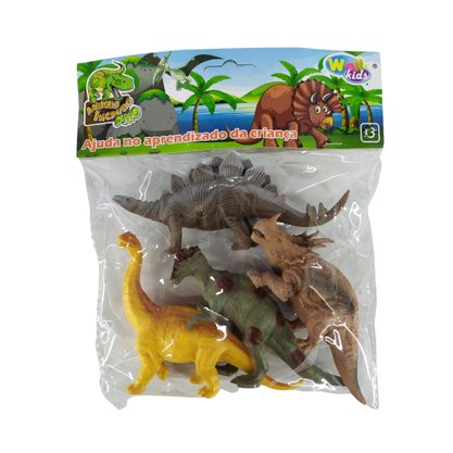 Kit Dinossauros 4 Peças