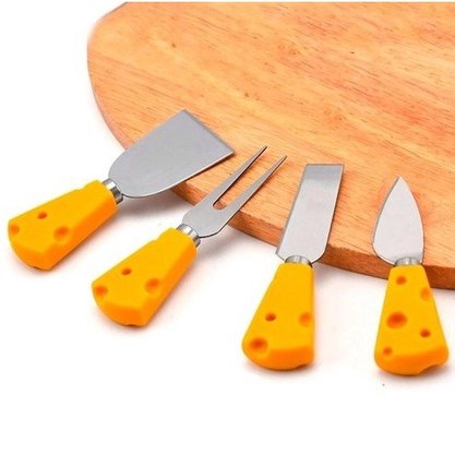 Kit Facas De Queijo 4 Peças
