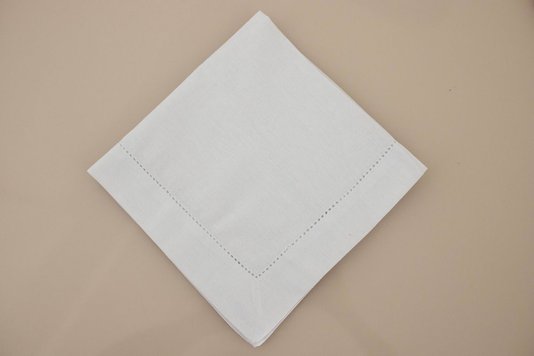 Kit Guardanapo 2 Peças Ponto Ajour 40x40cm Branco