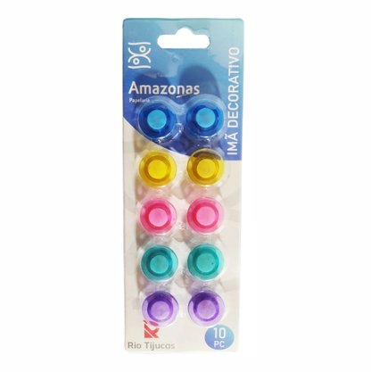 Kit Imãs Decorativos 2cm 10 Unidades