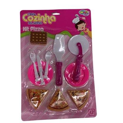 Kit Minha Cozinha Dos Sonhos Pizza 11 Peças