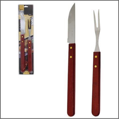 Kit Para Churrasco Holz Profissional 2 Peças 5,5"