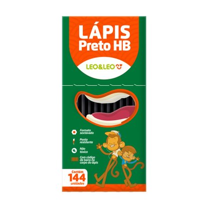 Lápis Grafite HB Preto
