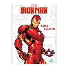 Livro Para Ler E Colorir Marvel Sortido