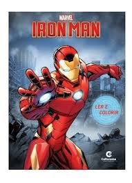 Livro Para Ler E Colorir Marvel Sortido