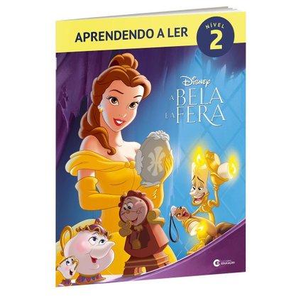 Livro Aprendendo A Ler Nível 2 A Bela E A Fera