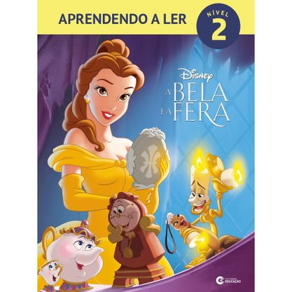 Livro Aprendendo A Ler Nível 2 A Bela E A Fera
