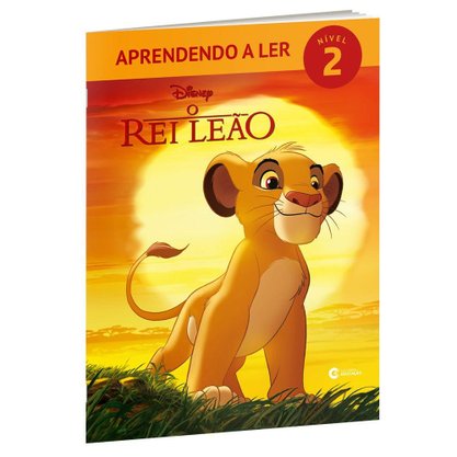 Livro Aprendendo A Ler Nível 2 O Rei Leão