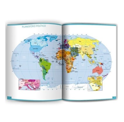 Livro Atlas Geográfico
