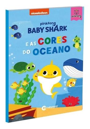Livro Baby Shark E As Cores Do Oceano Capa Dura