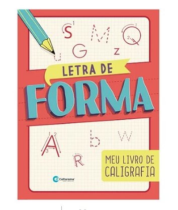 Livro Caligrafia Divertida 4 Capas Sortidas