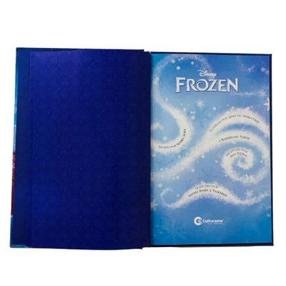 Livro Frozen Capa Dura Culturama