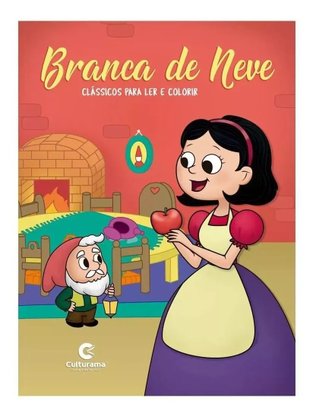 Livro Ler E Colorir Clássicos 8 Capas Sortidas