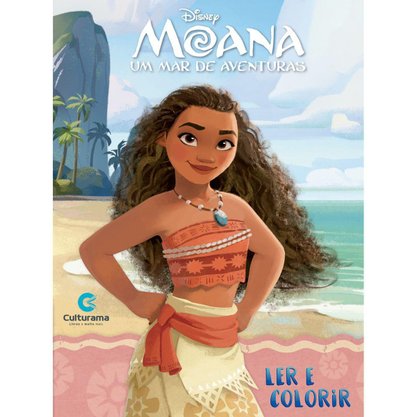 Livro Ler E Colorir Disney Sortido