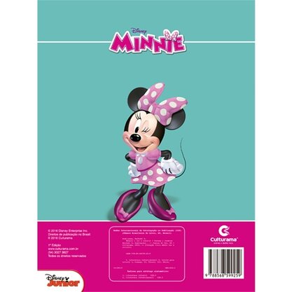 Livro Ler E Colorir Minnie Disney