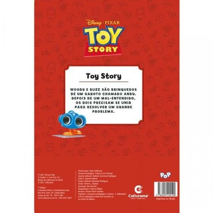 Livro Toy Story Capa Dura Culturama