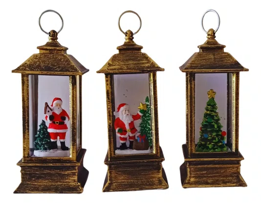 Luminária De Natal Com Led 12 CM