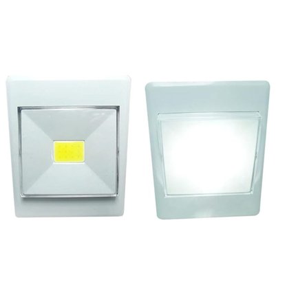 Luminária De Parede LED 8X8X2cm Interponte