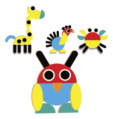 Jogo Educativo Crescer Formas E Bichos