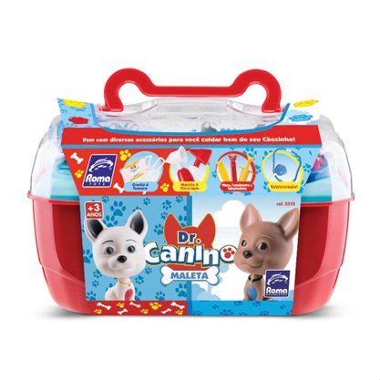 Doutor Canino Maleta Veterinário Azul