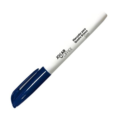 Marcador Para Quadro Branco Slim Azul