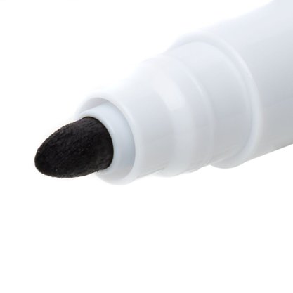 Marcador Para Quadro Branco Slim Preto