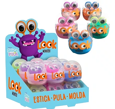 Massinha Stiica E Pula Look Monster 14 G