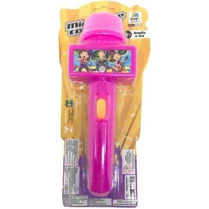 Microfone Musical Com Som E Luz JR Toys