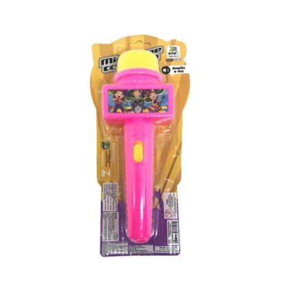 Microfone Musical Com Som E Luz JR Toys