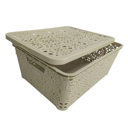 Mini Caixa Mandala 3,5L Areia