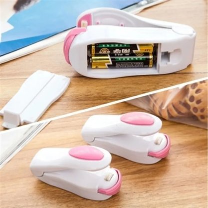Mini Seladora Manual Portátil Com Ímã