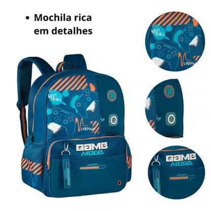 Mochila De Costas Game Mode