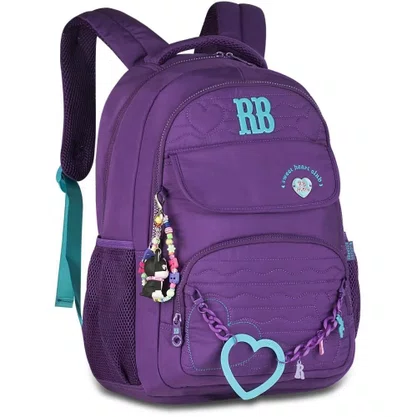Mochila De Costas Rebecca Bonbon Com Chaveiro