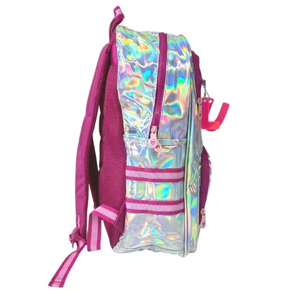 Mochila Infantil Costas Holográfica Luluca Clio Style