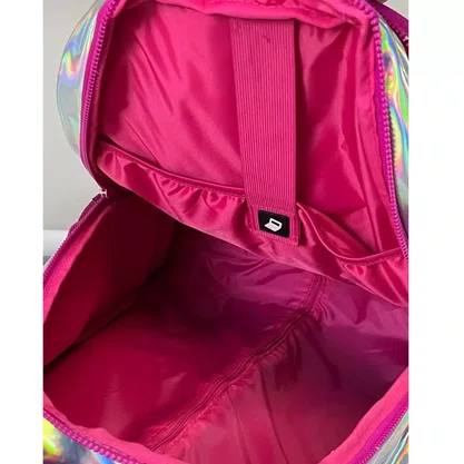 Mochila Infantil Costas Holográfica Luluca Clio Style