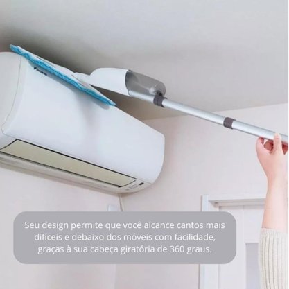 Mop Spray 360º Limpa E Seca Borrifador 350ml E Refil