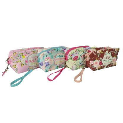 Necessaire Poliéster Estampada Mãe Sortida